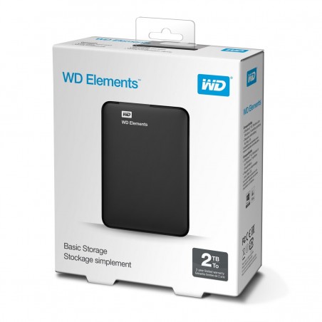 Disco duro externo WD 2.5'' 2TB 3.0 negro