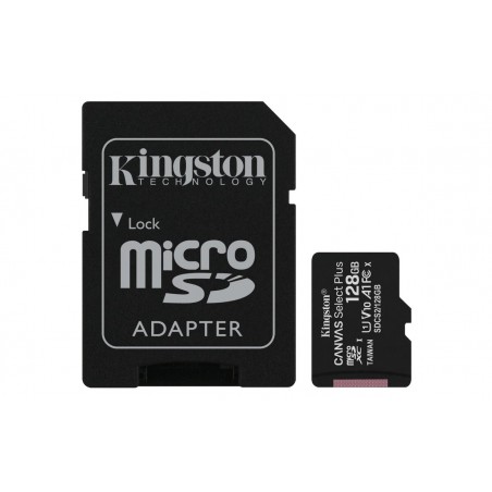 MicroSD KINGSTON canvas plus 128GB cl